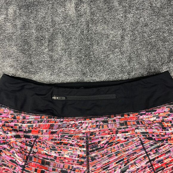 Lululemon Speed Up Short 2.5" Inseam Brief Lined Flash Pleat Orange Women's 6 - Picture 8 of 11